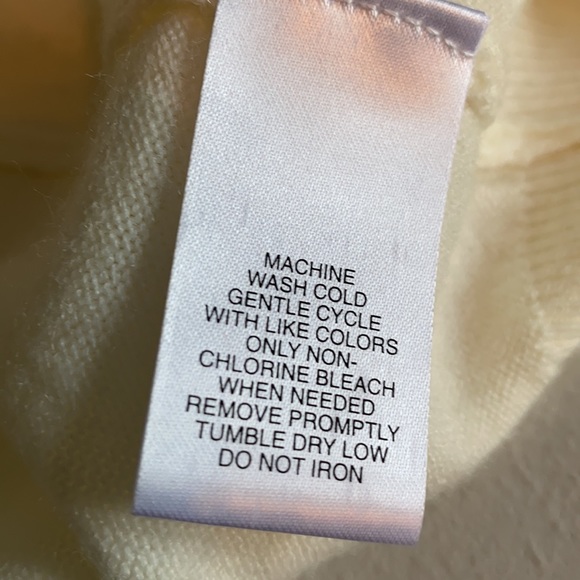 Luxe 360 creme cardigan size petite XL - Picture 5 of 5